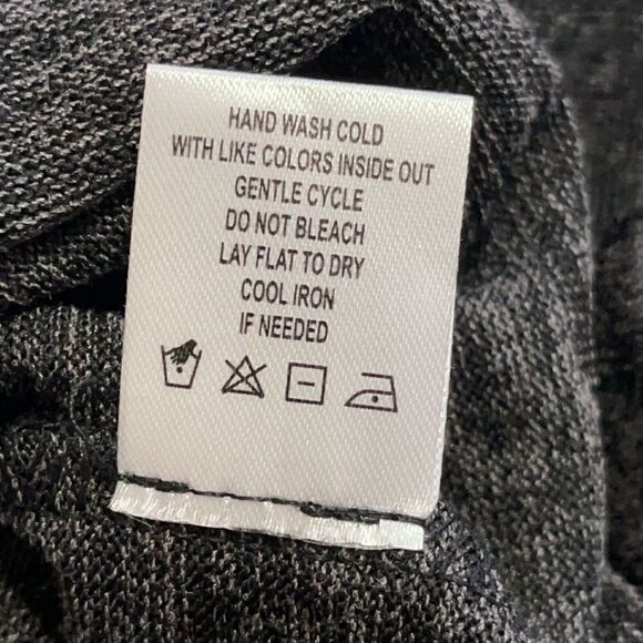 Tacera Gray Grommet Neckline Shift Dress Sz XL - Picture 13 of 13